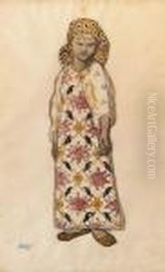 Costume Design For Moskva - Young Woman Costume Design For Moskva - Young Woman
