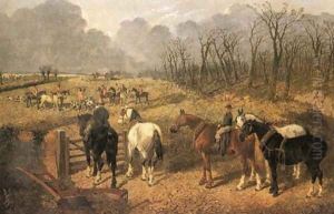 The End Of The Day by John Frederick Herring Snr