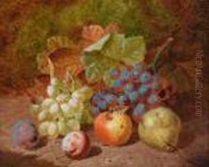 Fruchtestillleben Am Waldboden by Charles Thomas Bale