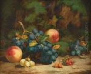 Still Life Of Fruit by Charles Thomas Bale