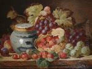Still Life With Fruit And A Ginger Jar