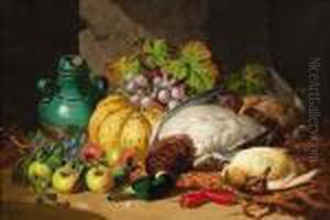 Still Life With Dead Game And Fruit Still Life With Dead Game And Fruit