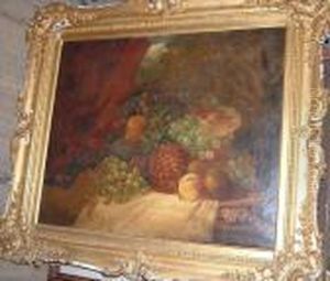 Still Life Offruit by Charles Thomas Bale