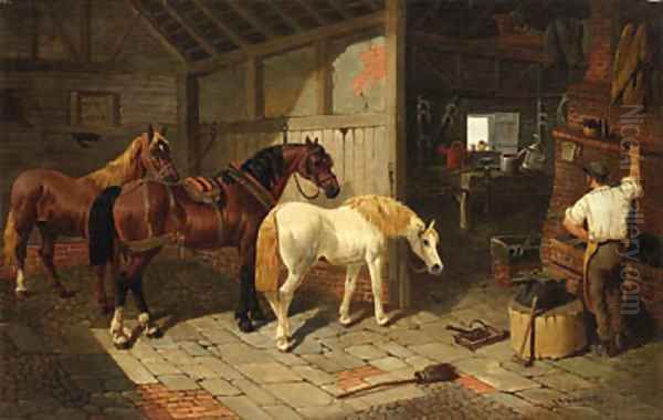 The Blacksmith's Shop - view 1