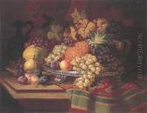 Still Life With Fruit by Charles Thomas Bale