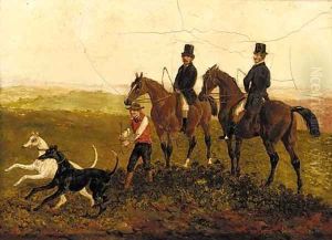 Going coursing by John Frederick Herring Snr