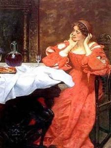 The Shrew Katherina by Edward Robert Hughes R.W.S.