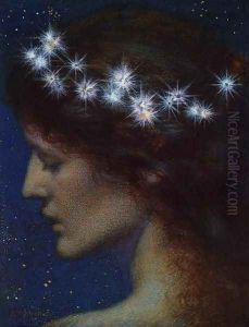 Night by Edward Robert Hughes R.W.S.