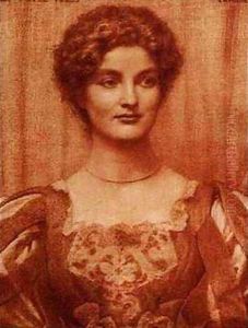 Portrait of Hilda Tebbs Portrait of Hilda Tebbs