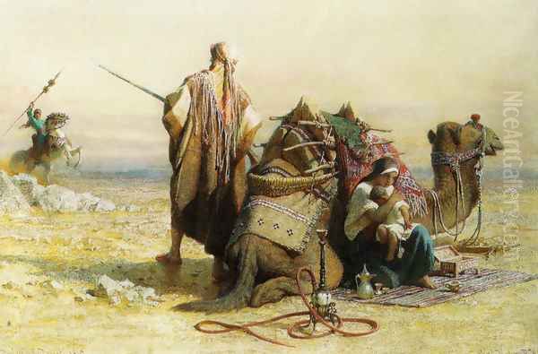 Danger in the Desert by Carl Haag