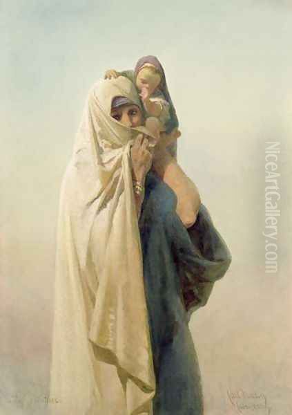 A Coptic Mother - view 1