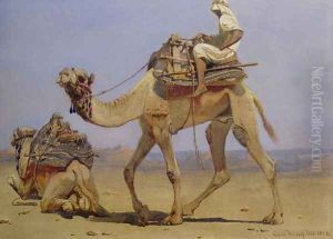 Camel Preparing to Lie Down by Carl Haag