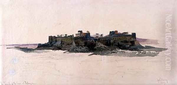 The Temple of the Sun at Palmyra - view 1