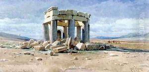 A Moslem Tomb near Baalbek A Moslem Tomb near Baalbek