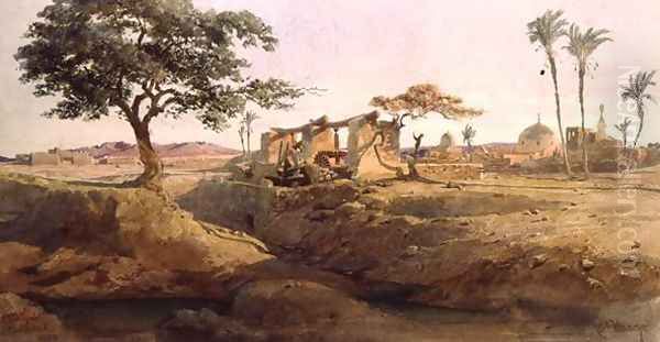 A Sakiyah at Timurdash - view 1