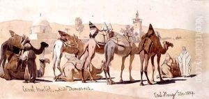 Camel Market Outside Damascus Camel Market Outside Damascus