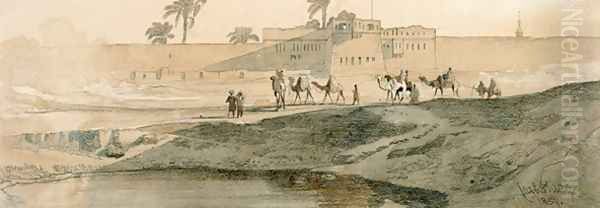 Outside Bab il Cadit Cairo - view 1