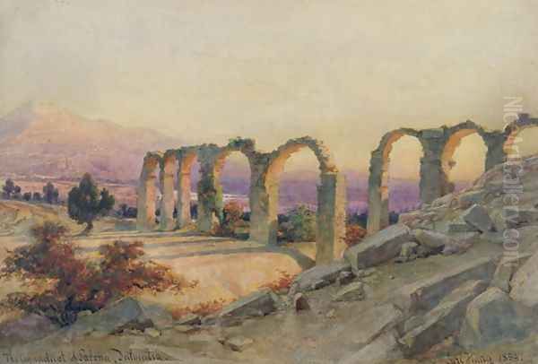 The Aqueduct of Salona Dalmatia - view 1