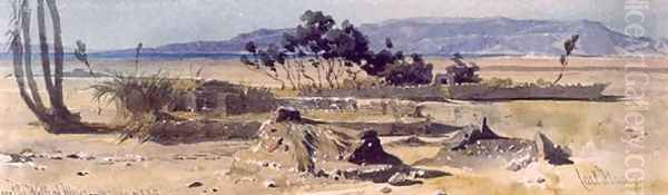 Near the Wells of Moses - view 1