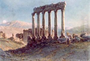 The Remains of the Temple of the Sun at Baalbek