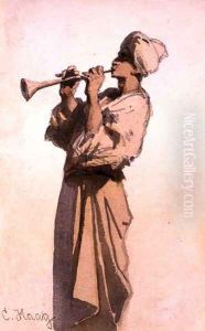 The Snake Charmer by Carl Haag