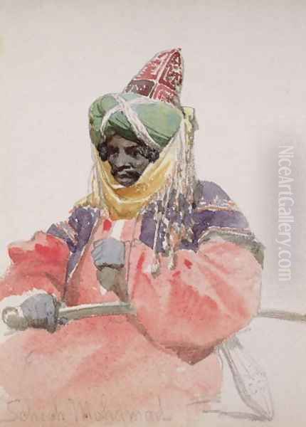 Portrait of an Arab - view 1