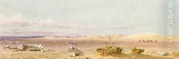 Sand Hills in the Desert Cairo Suez - view 1