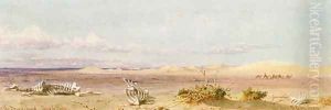Sand Hills in the Desert Cairo Suez by Carl Haag