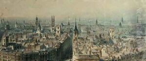 View of London from Monument looking North by Carl Haag