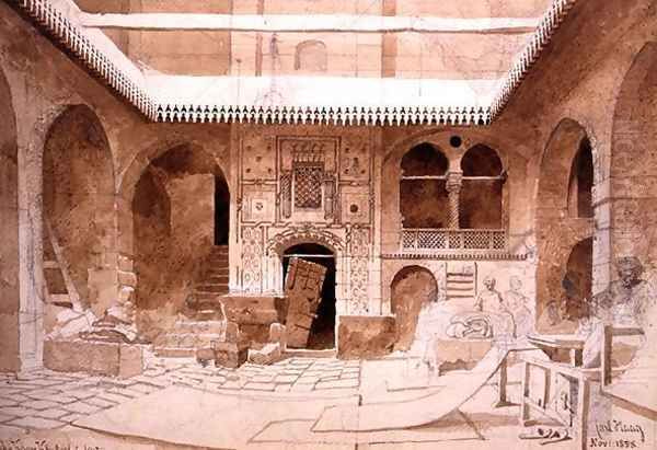 The Chan Chaleel Carpet Bazaar in Cairo - view 1
