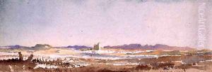 Near the Nile a study from a sketch book by Carl Haag