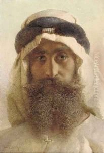 Hassan Ben Moosa, a bedowee of the Howareen Tribe by Carl Haag