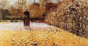 The Tulip Garden by George Hitchcock
