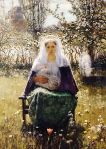 Blessed Mother by George Hitchcock