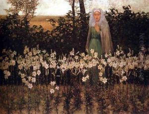 Annunciation Lilies by George Hitchcock