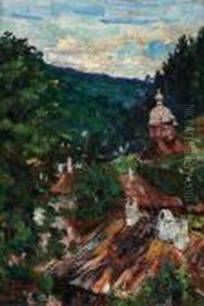 Agapia Valley - view 1