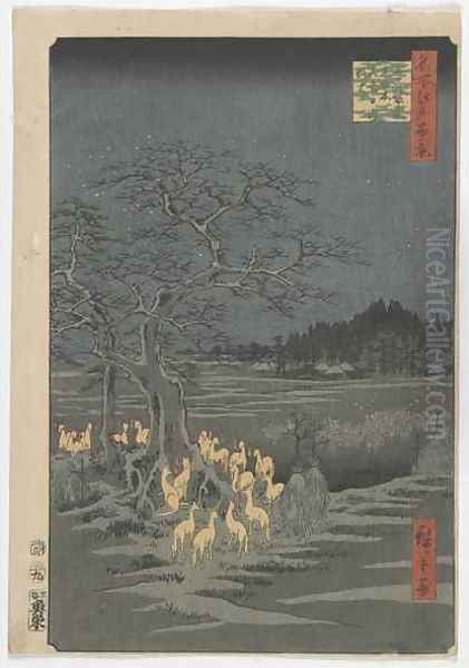 New Years Eve Foxfires at the Changing Tree Edo - view 1