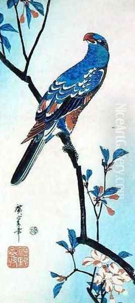 Parrot on a Branch - view 1