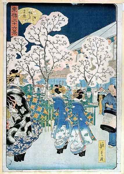 Cherry Blossom at Asakura - view 1