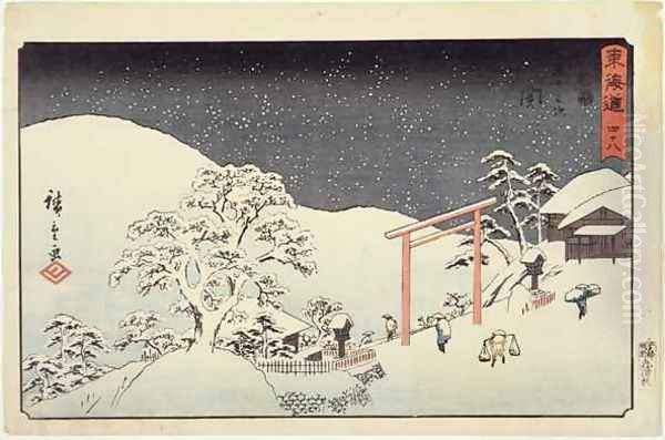 Seki from Reisho Tokaido - view 1