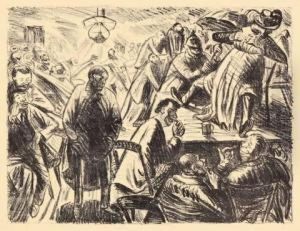 "der Arme Vetter" by Ernst Barlach