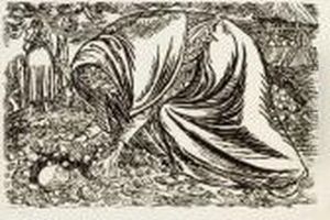 kinter Tod by Ernst Barlach