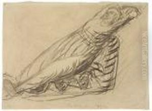 Traumende Frau by Ernst Barlach