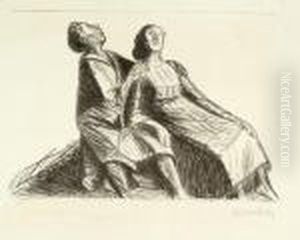 Liebespaar by Ernst Barlach