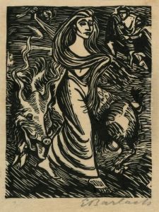 Goethe, Walpurgisnacht by Ernst Barlach