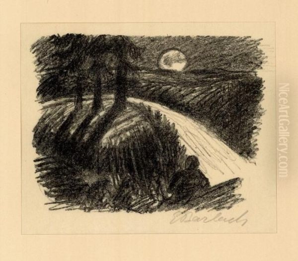 An Den Mond I - view 1