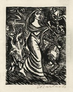 Goethe Walpurgisnacht by Ernst Barlach