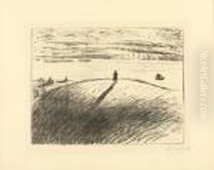 Seelandschaft Mit Abendsonne Seelandschaft Mit Abendsonne