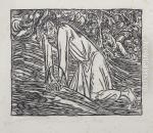 Christ In Gethsemane - view 1