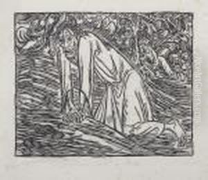 Christ In Gethsemane by Ernst Barlach